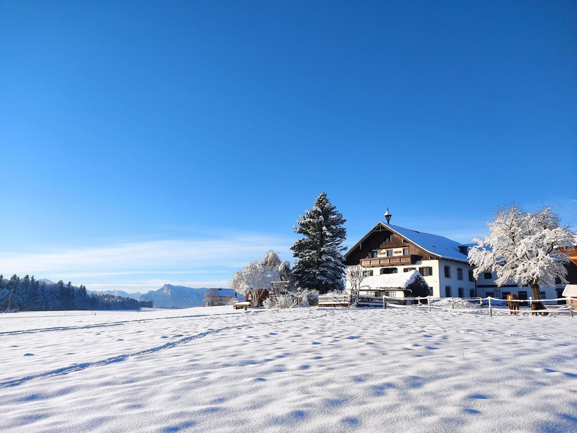 Bauernhofferien Oberduernberg Villa Зикирхен-ам-Валерзи Екстериор снимка